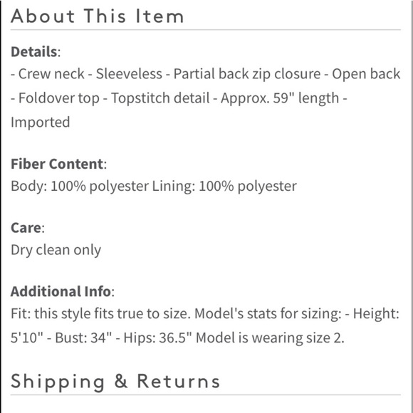 Jill Stuart Popover Dress sz 2 NWT - Picture 3 of 11